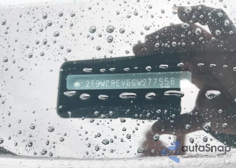 2016 Toyota Rav4 Xle из США, поврежденный, VIN 2T3WFREV5GW277556